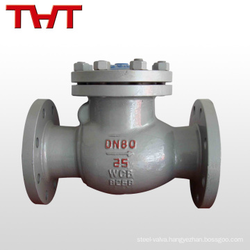 carbon steel flanged swing type duo pvdf check valve suppliers